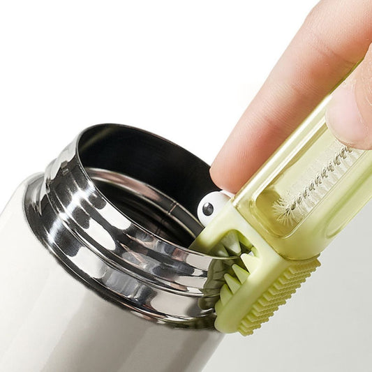 3-Way Bottle Lid Cleaning Brush