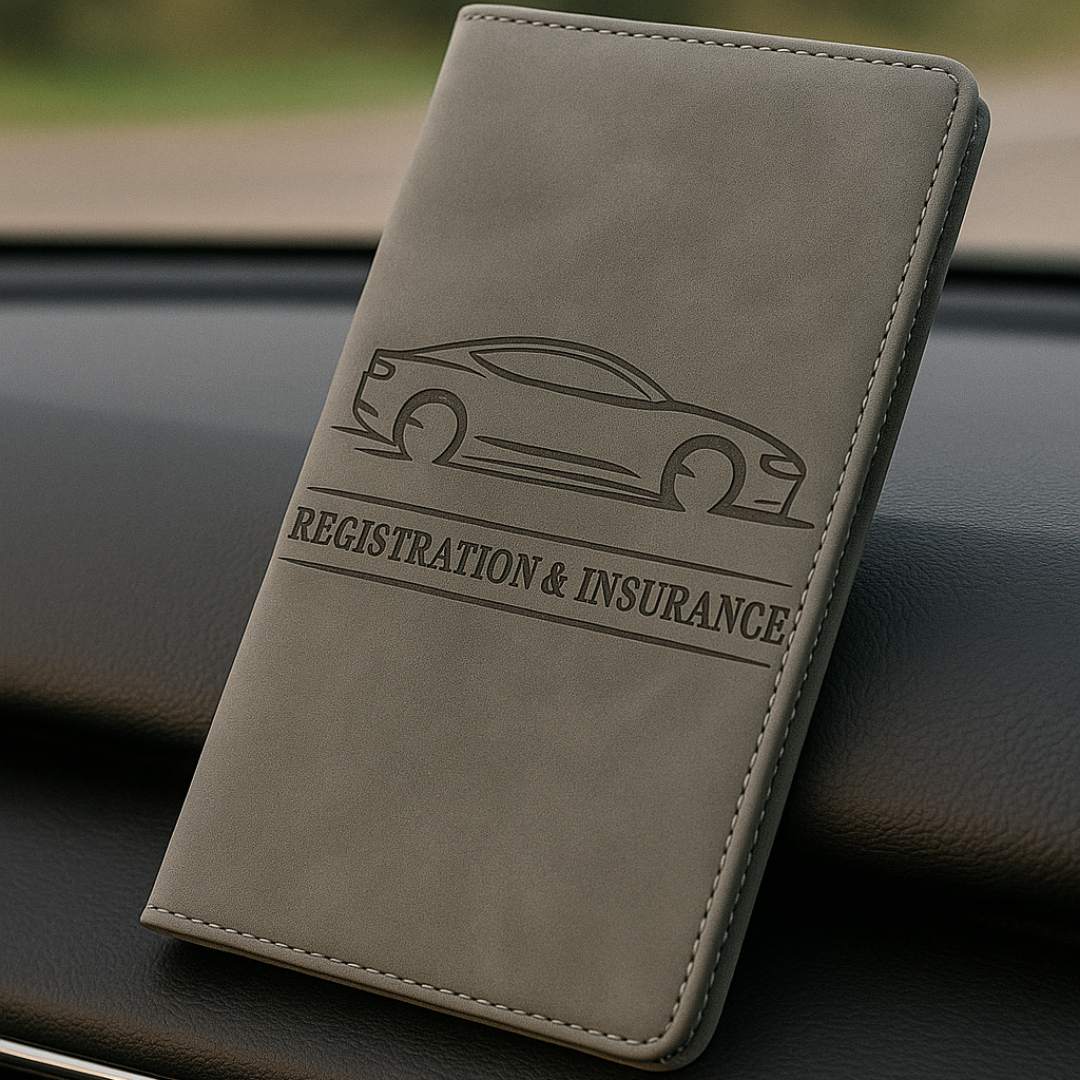 Useful Car Accessory Car Document Organizer (Gray)