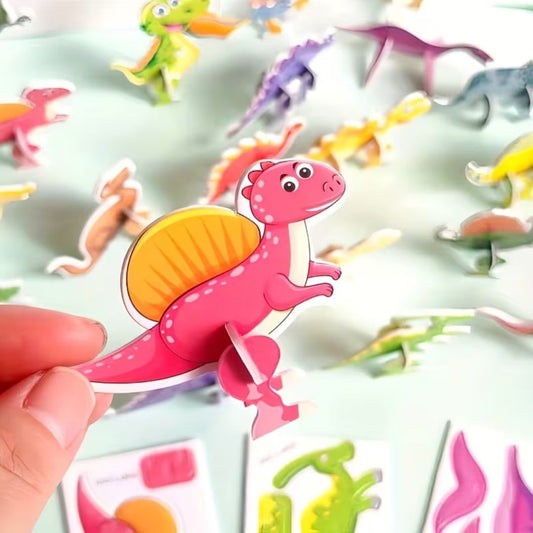 3D Cartoon Animal Puzzle Kids