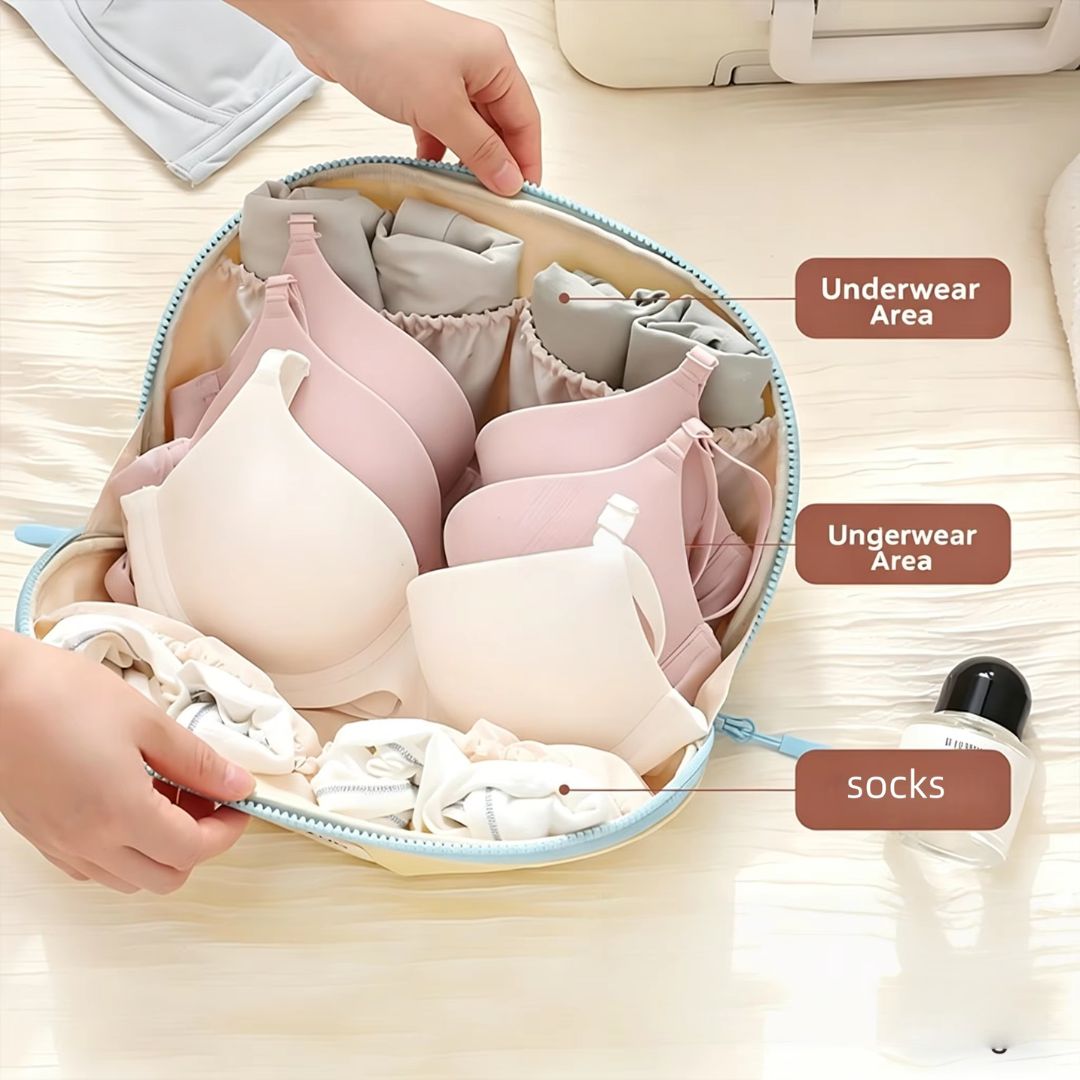 Travel Under Garments Organizer Pouch for Women