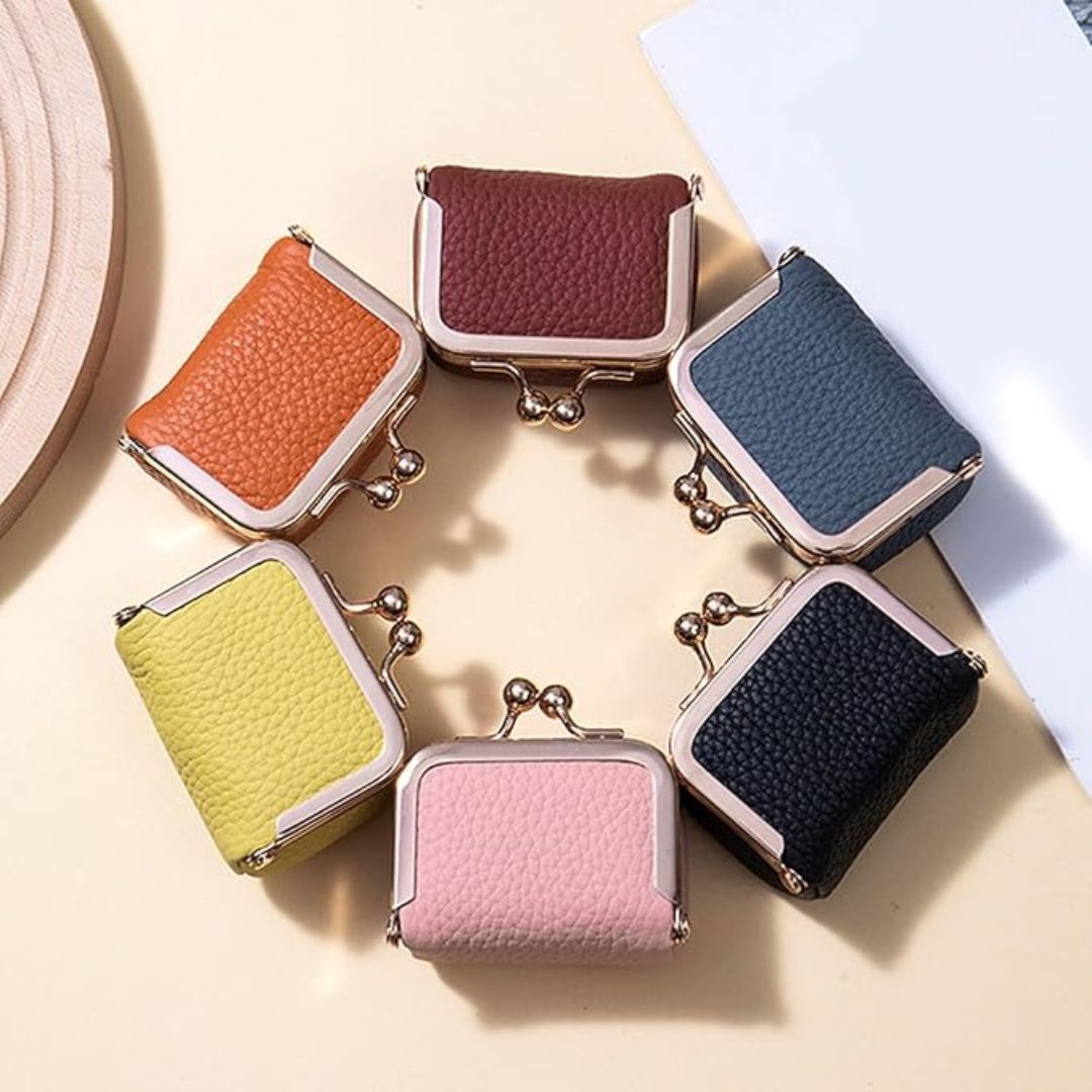 Leather mini jewelry Box