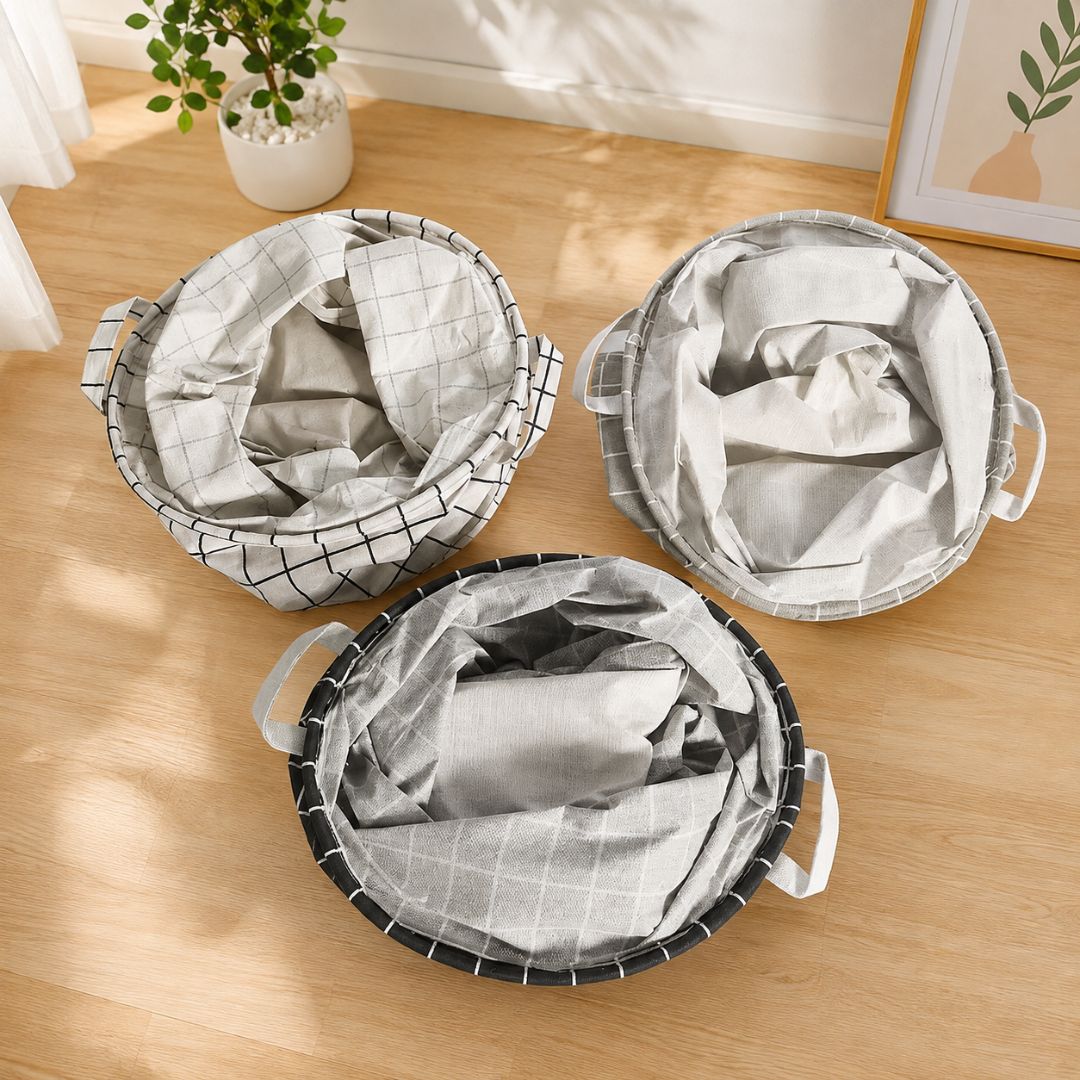 Household Large Foldable Dirty Clothes Laundry Basket