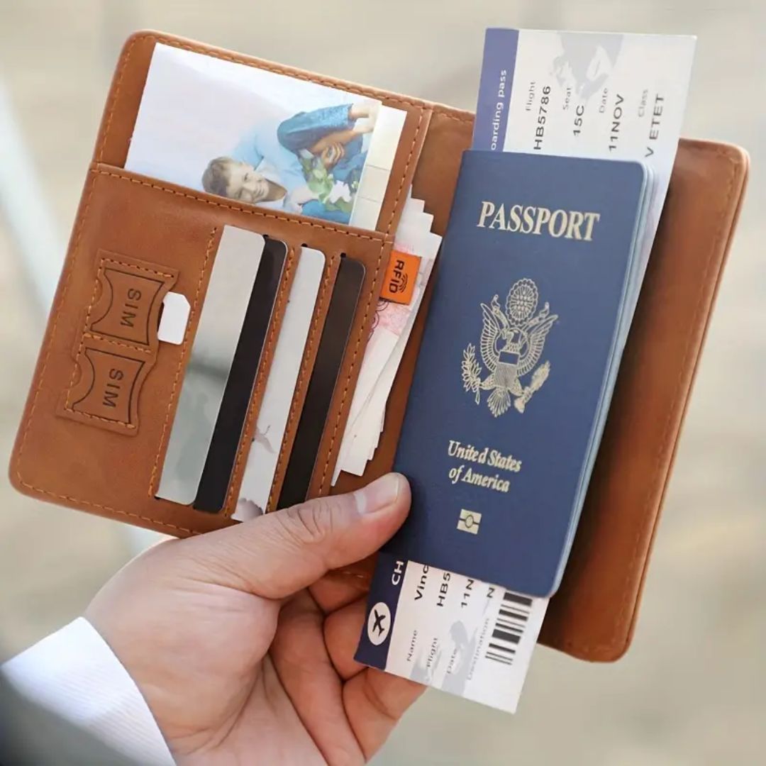 Travel Passport Protector Cover