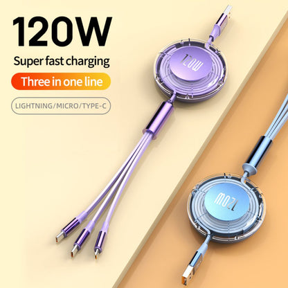 3 in 1 Charging Cable - 120W Latest Model