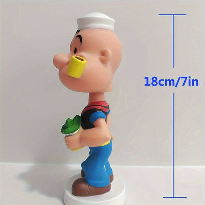 18cm/7inch Bobble Head Sailor Action Figure