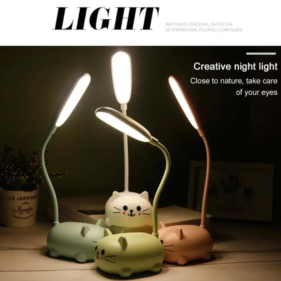 Cute USB Rechargeable Cat Lamp