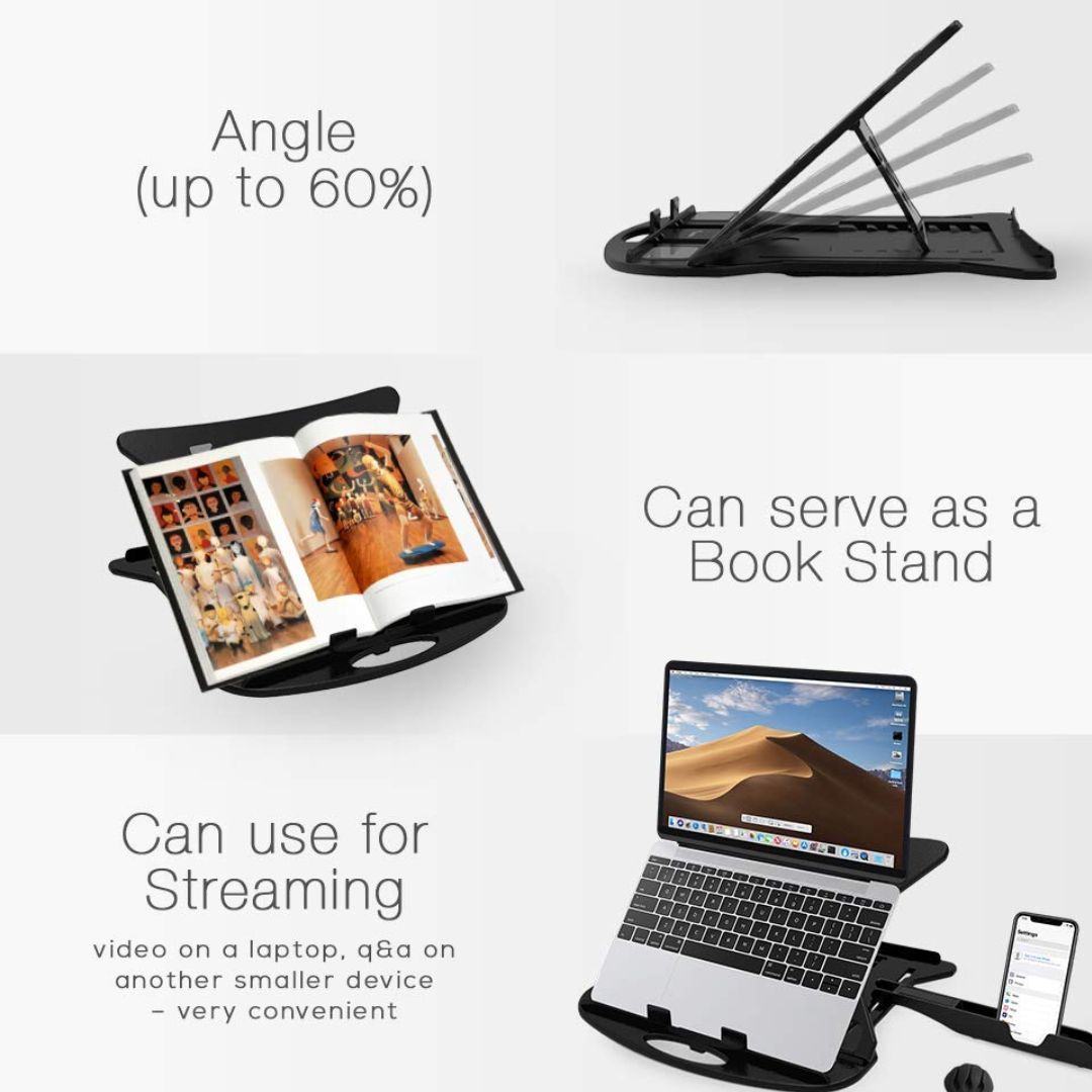 Adjustable Desk Stand-Perfect for Laptops & Tablets With Mobile Stand