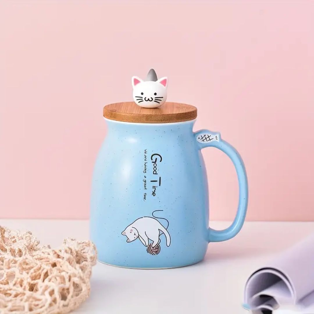 Cat Ceramic Coffee Tea Mug