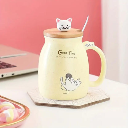 Cat Ceramic Coffee Tea Mug