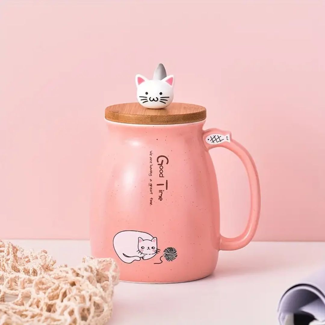 Cat Ceramic Coffee Tea Mug