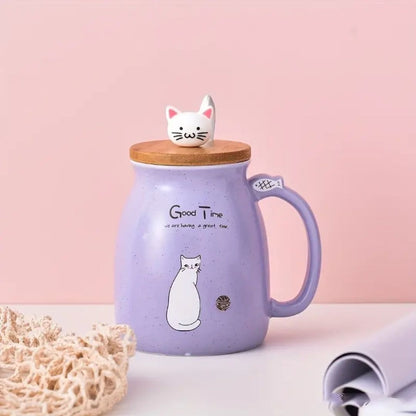 Cat Ceramic Coffee Tea Mug