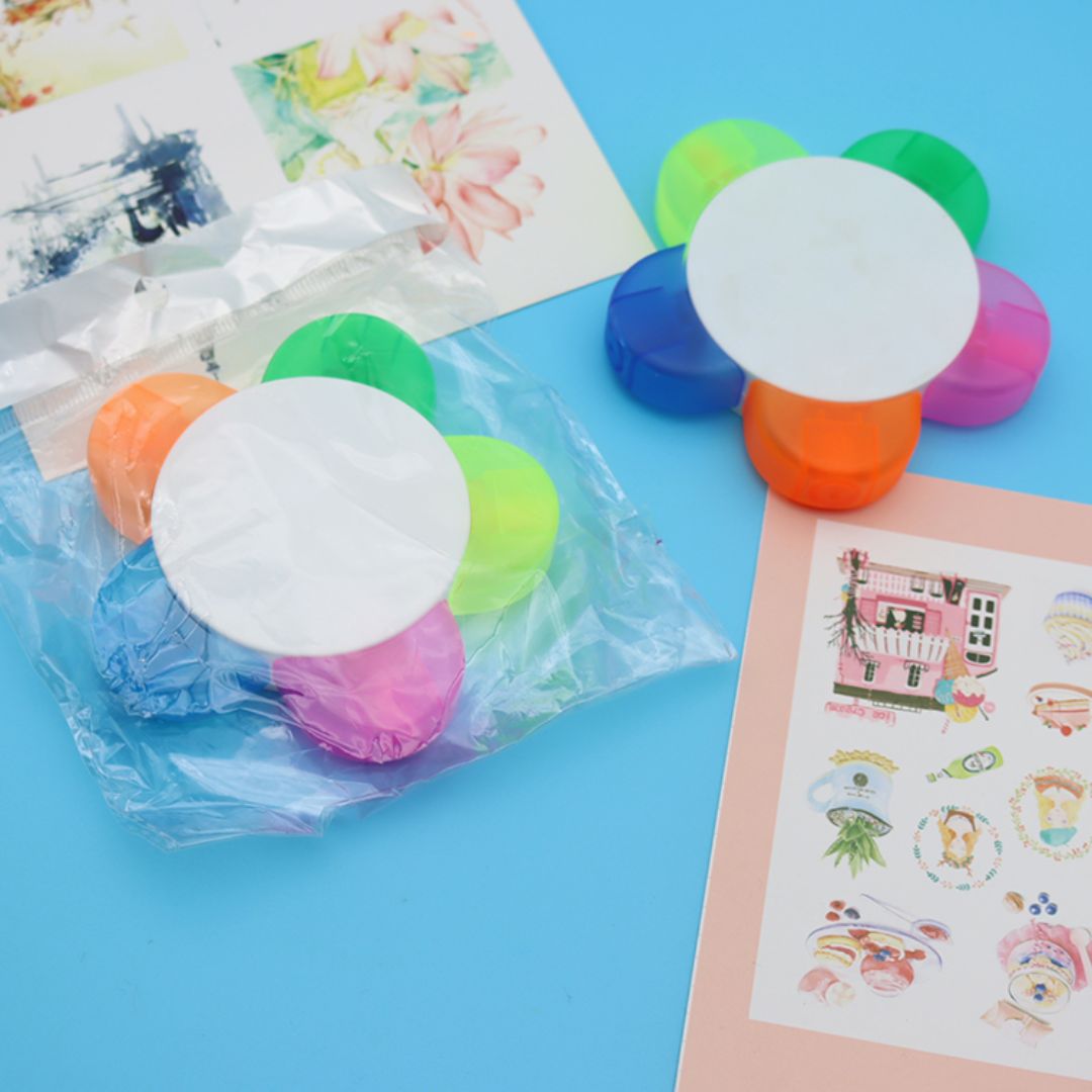 5 in 1flower Shape Highlighter Pen