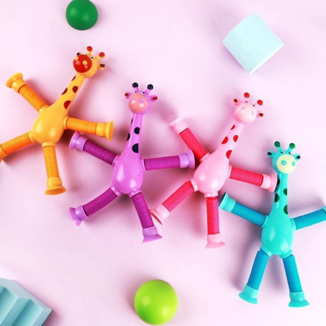 Bend And Stretch Pop Tube Giraffe