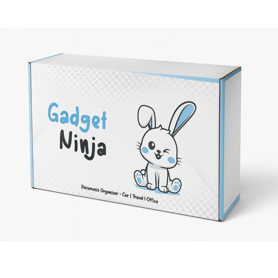 Multipurpose Documents Cards Organizer  - Cat Red