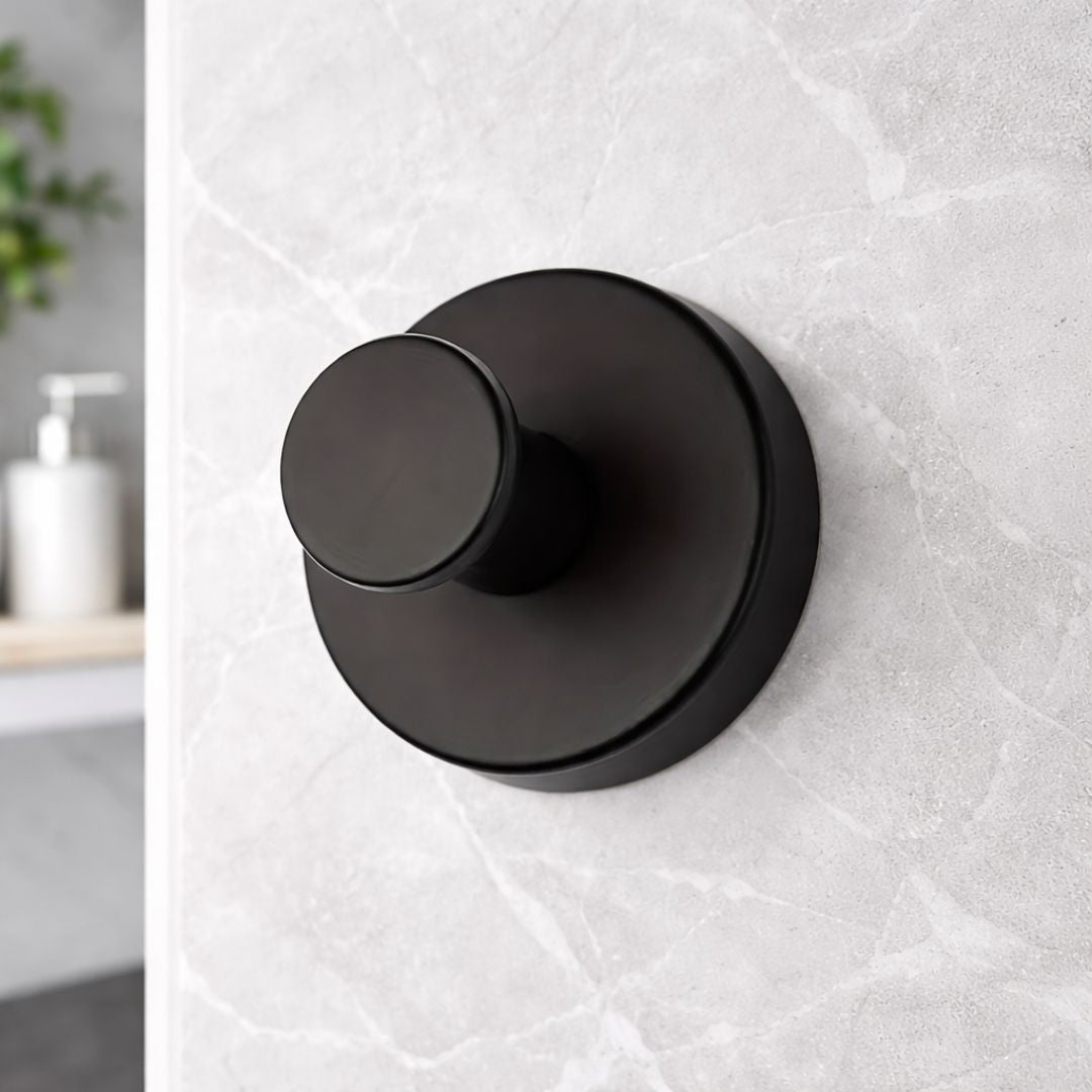 Suction Matte Black Multi Wall Hook