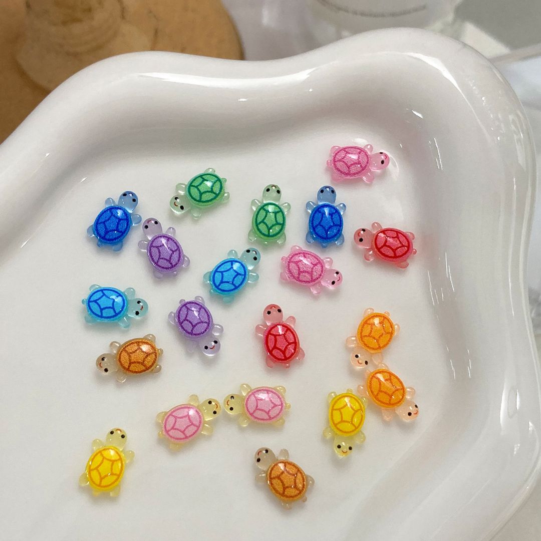 Glow in the Dark Turtle Figurines