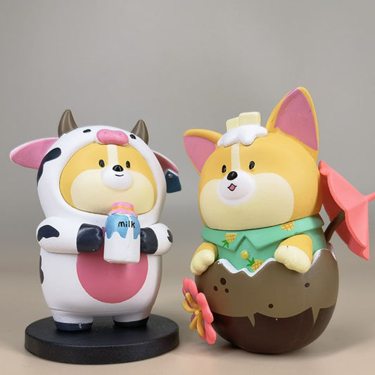 Cute Doggo Figurine Set For Dog Lovers