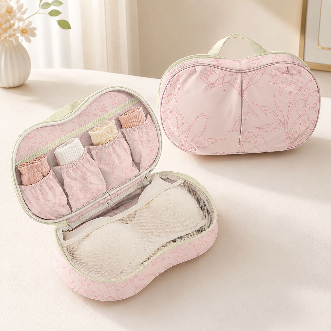 New 3-in-1 Clothing Organizer Undergarments Socks Storage Bag
