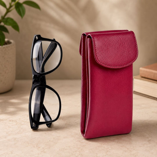 Foldable Glasses Pouch with Magnetic Closure