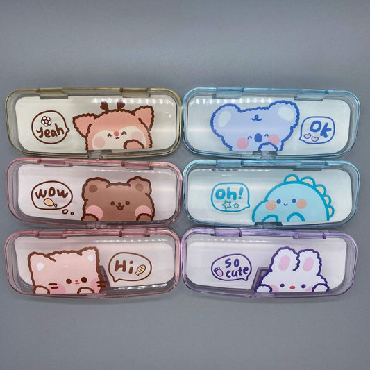 Cute Kawaii Eyeglasses Specs Case