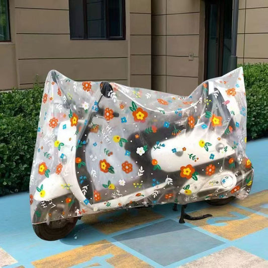 Transparent Waterproof Bike & Motorcycle Rain Cover