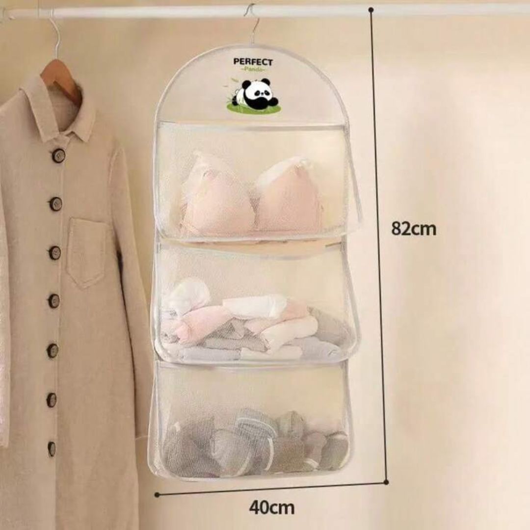 Large Capacity Hanging Wardrobe Storage Organizer Bag