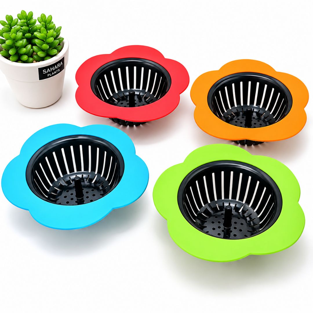 Kitchen Sink Drain Strainer with Wide Rim