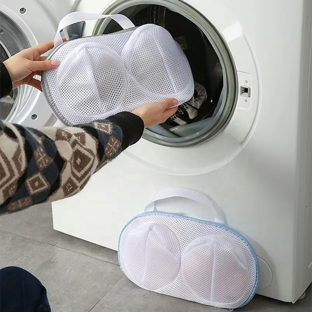 Anti-Deform Waterproof Zipper Mesh Laundry Bags for Undergarments