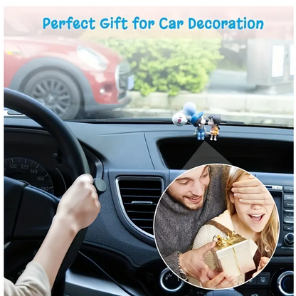 Cute Couple Ornaments For Car