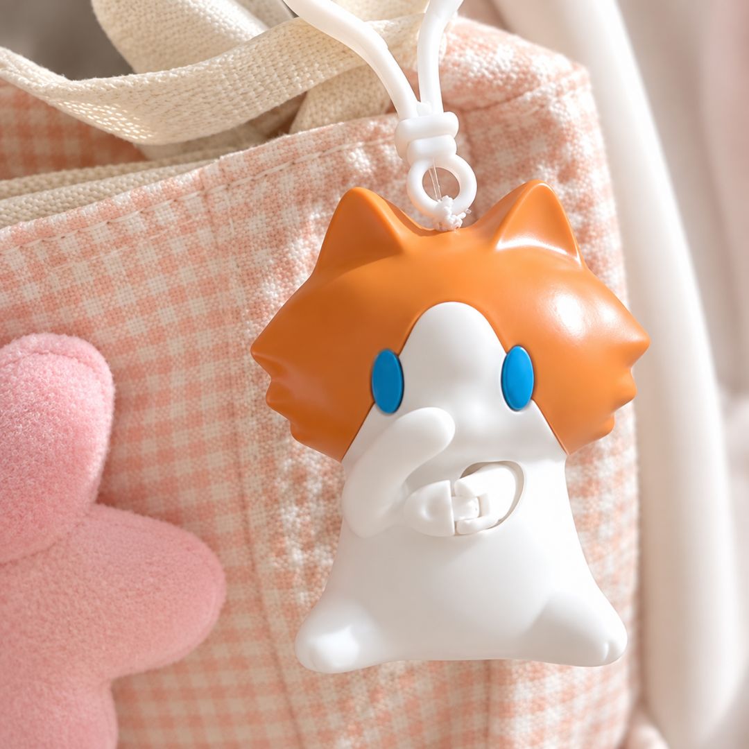 Cute Hedgehog Backpack Charm