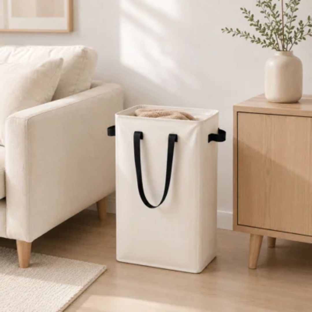 Foldable Fabric Clothes Basket