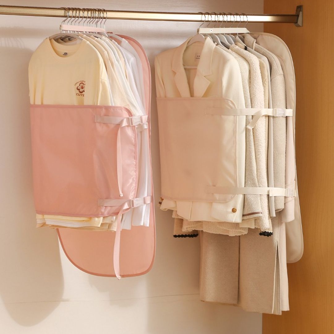 Clothes Protector Hanging Folding Storage Bag