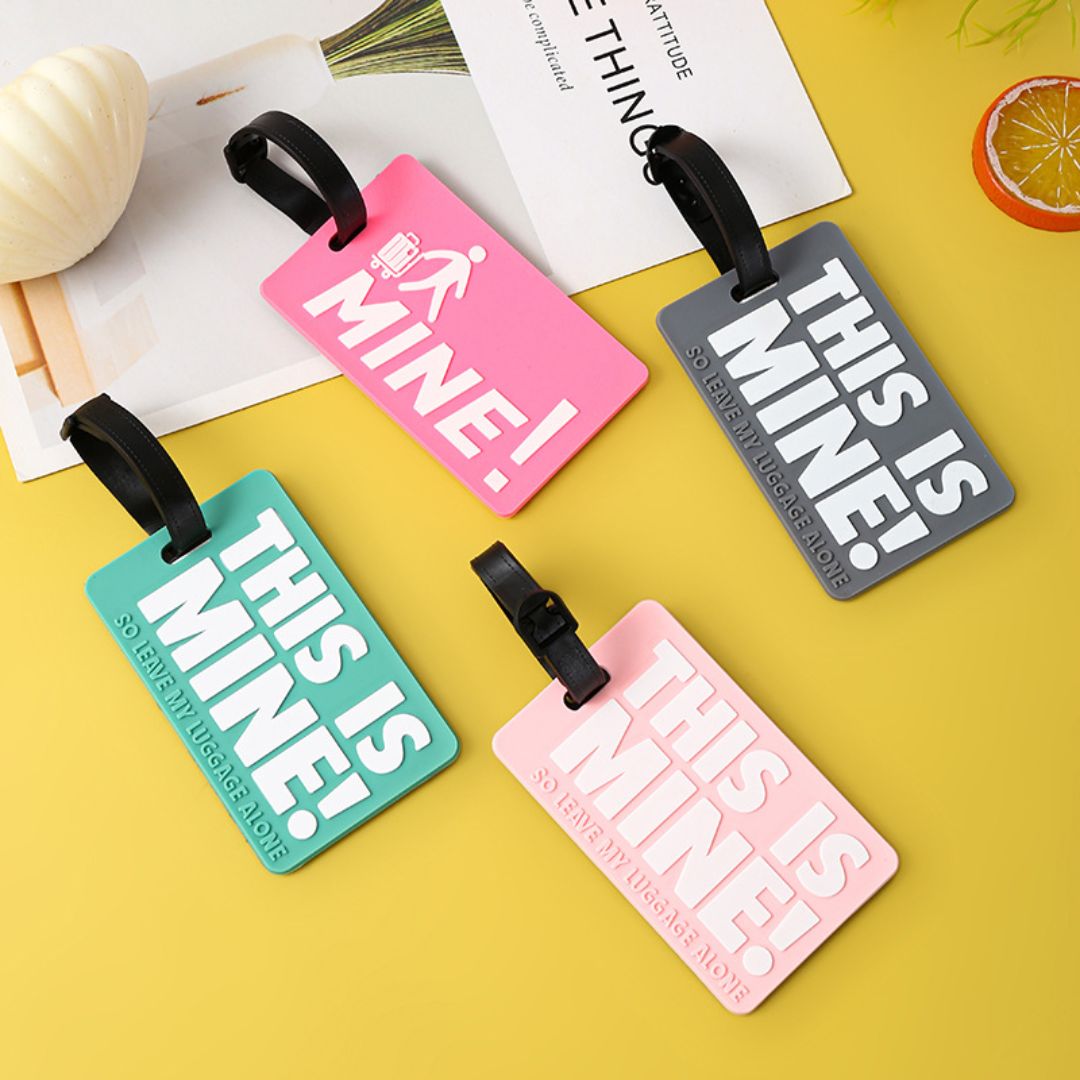 Custom PVC Rubber Luggage Tag