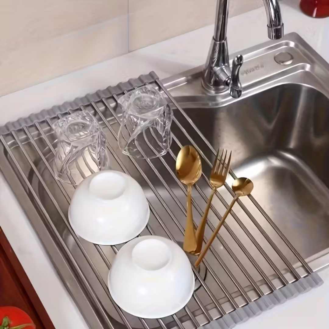 Roll-Up Dishwasher Drying Rack