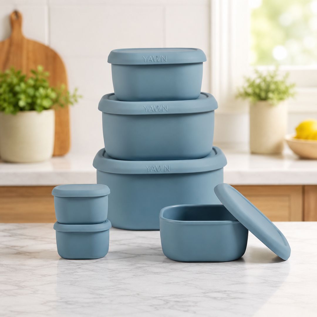 BPA-Free Silicone Food Storage Containers