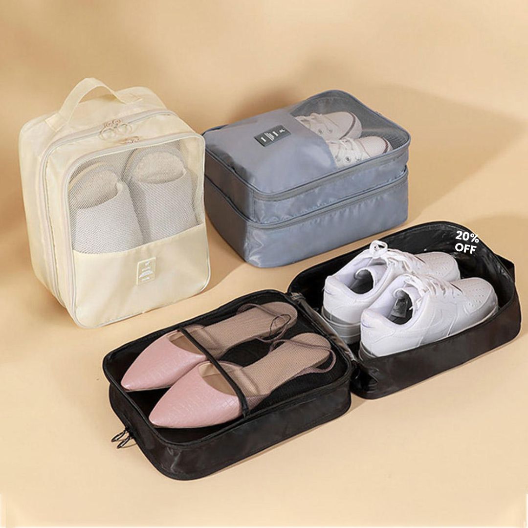 Travel Shoe Keeper Multicompartment