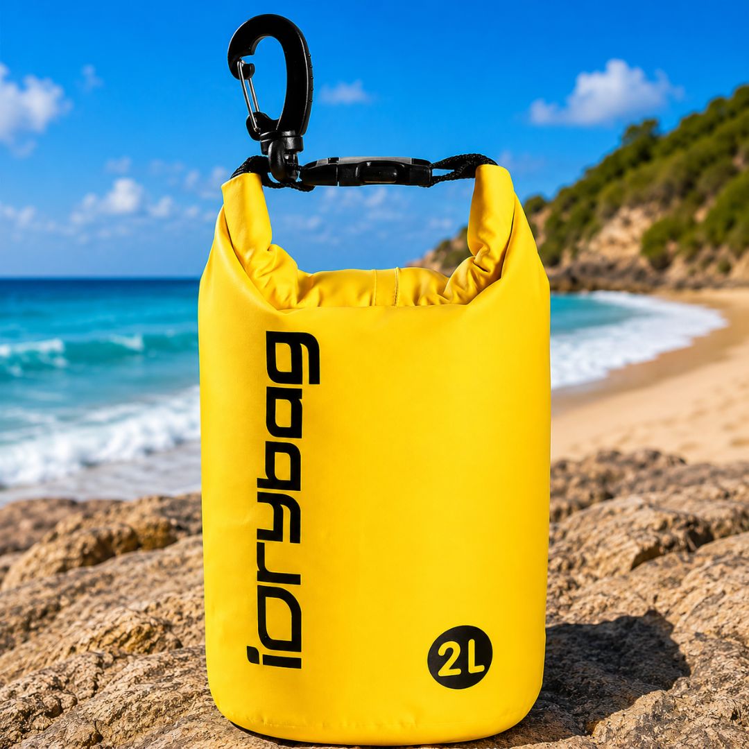 Waterproof Dry Bag with Carabiner Clip