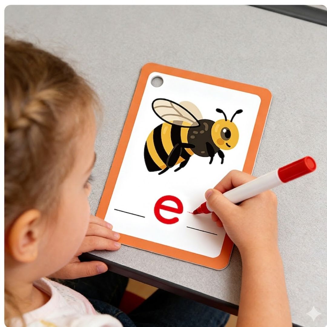 CVC Words Writing & Spelling Flash Cards