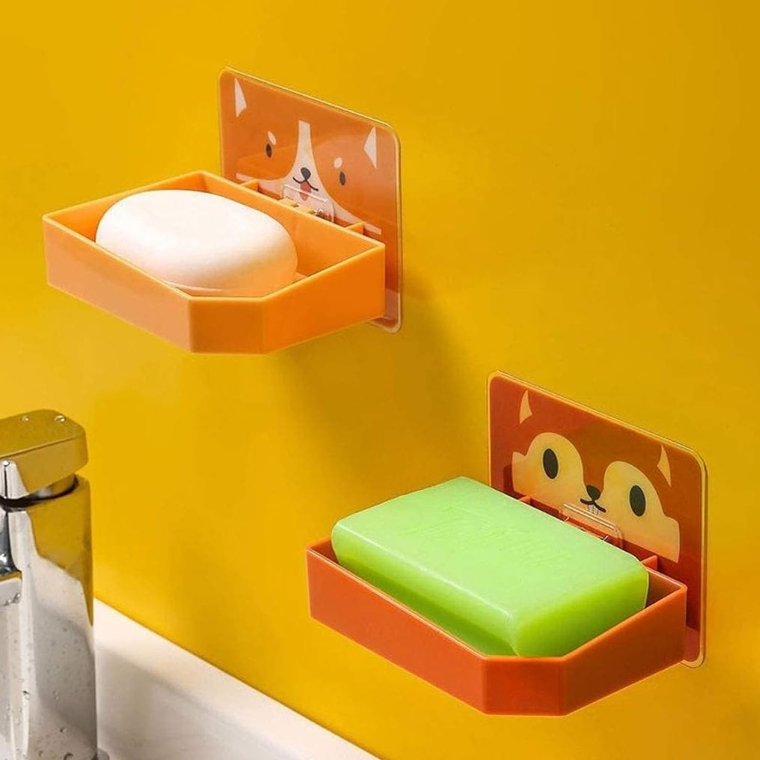 Cute Pattern Soap Draining Rack