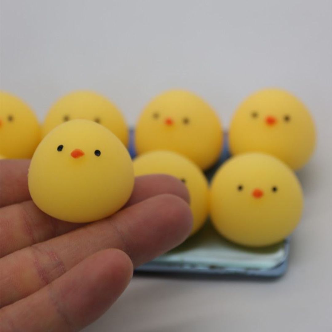 SqueezeChick Mini Stress Toy
