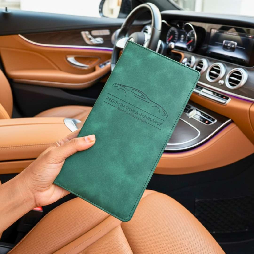 Car License & Registration Holder
