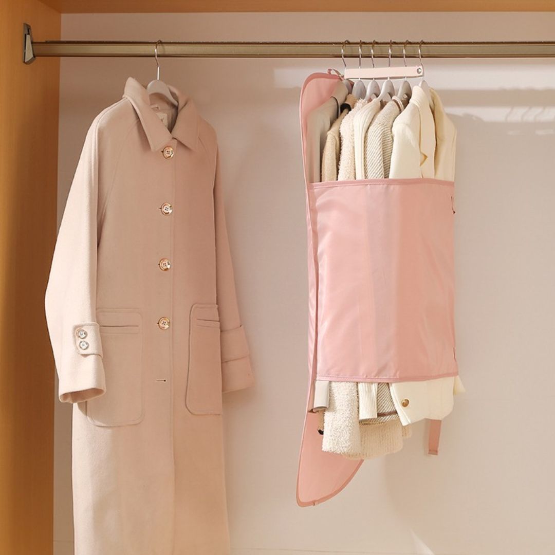 Clothes Protector Hanging Folding Storage Bag