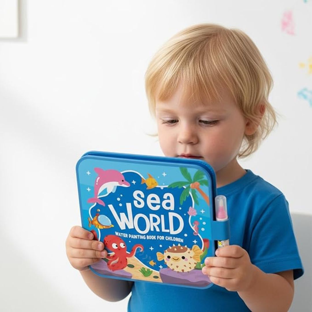 Magic Reusable Water Painting Book Kids