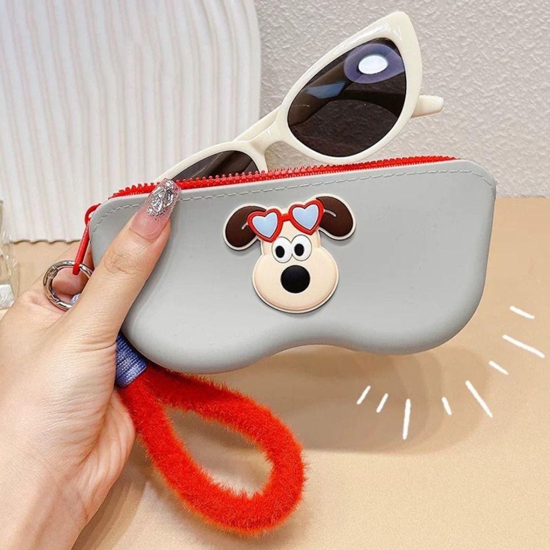 Silicone Eyeglass Case with Waterproof