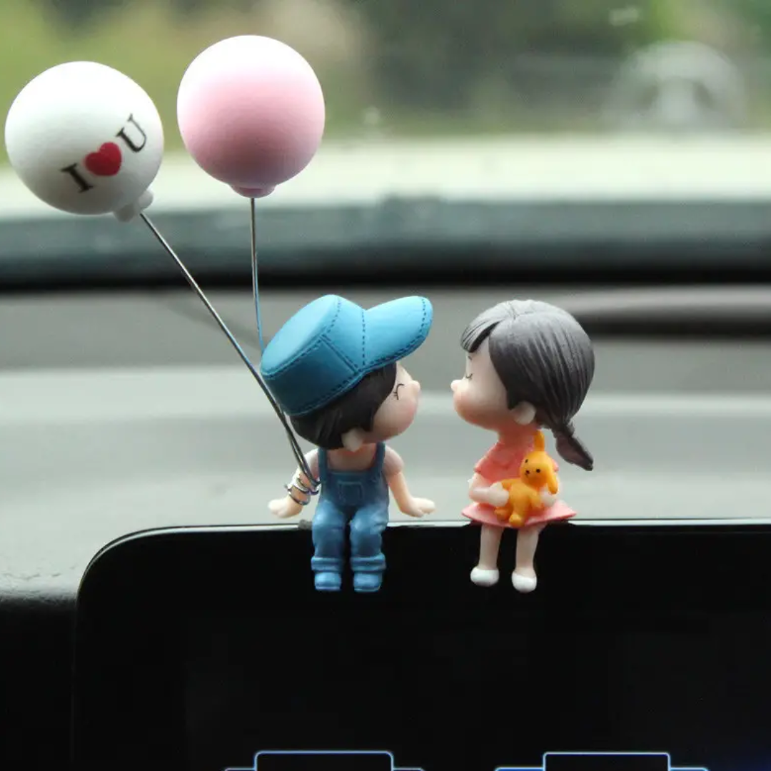 Cute Couple Ornaments For Car