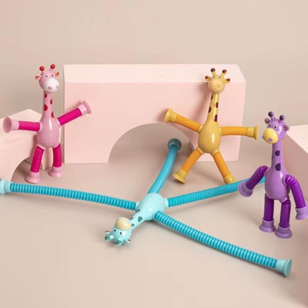 Bend And Stretch Pop Tube Giraffe