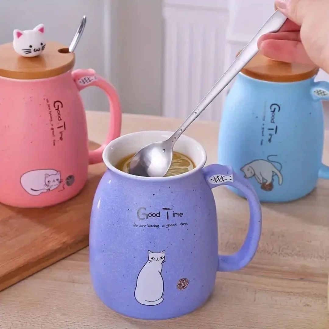 Cat Ceramic Coffee Tea Mug