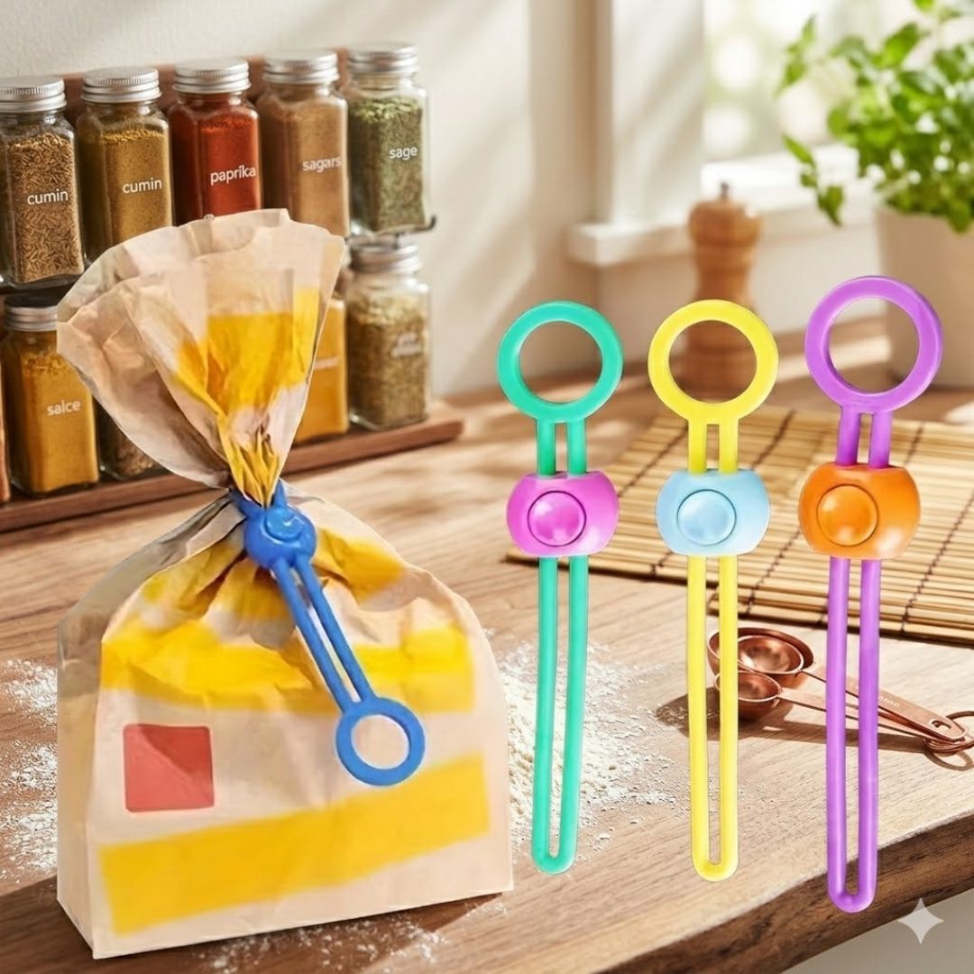 Silicone Snack Bag Sealing Clips