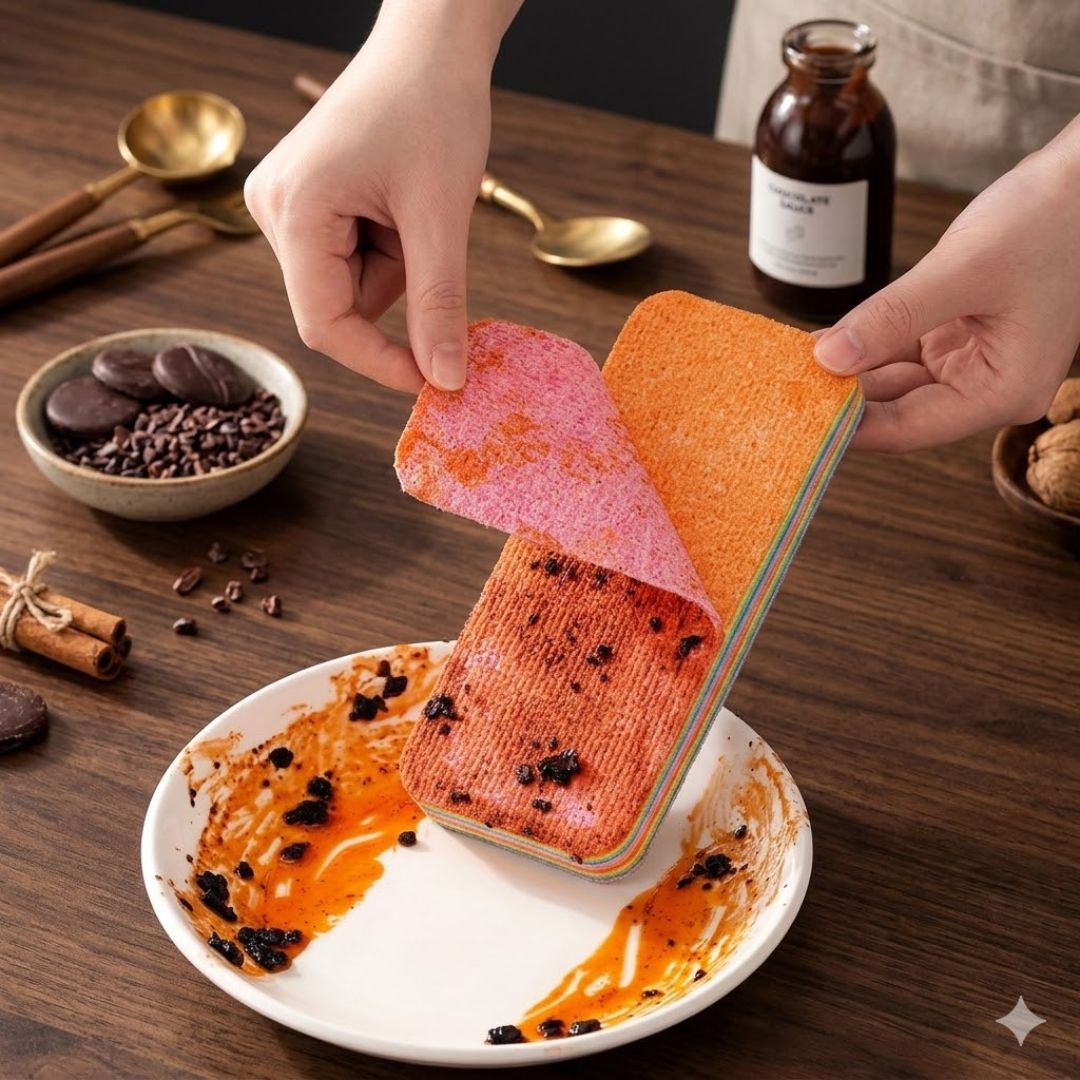 Multi Colored Scrub Sponges