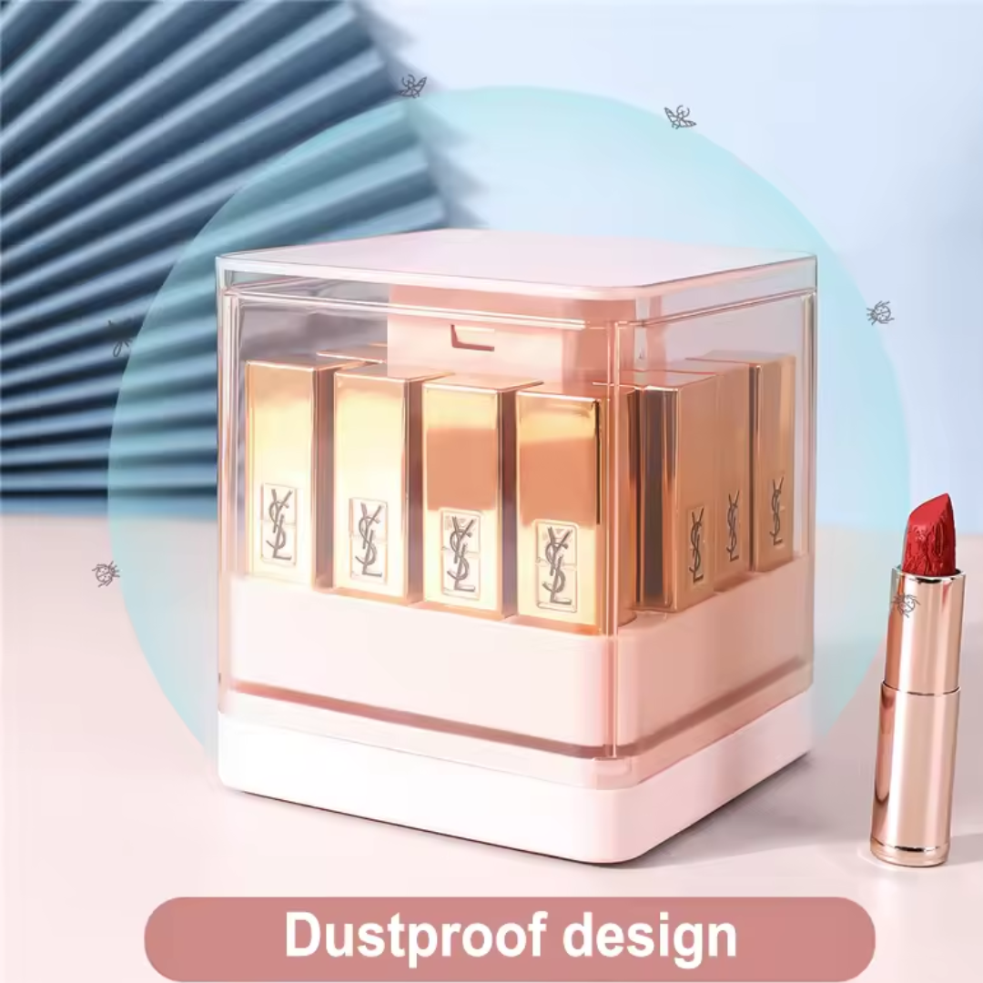 Press And Lift Lipstick Storage Organizer